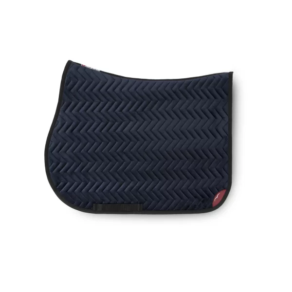 Animo Wonder tapis de selle en velour : L'intérieur est réalisé dans un matériau technique capable d'absorber les chocs et d'évacuer la transpiration.
